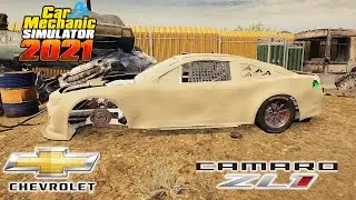 Chevrolet Camaro ZL1 Nascar Restoration - Car Mechanic Simulator 2021 - Drag Racing DLC