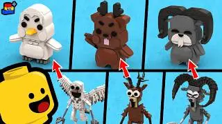 LEGO 99 Nights in the Forest: Baby Deer, Owl, and Ram (Tutorial)