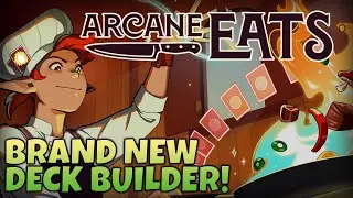 A MAGICAL DECKBUILDER TAVERN GAME! | Arcane Eats | Demo