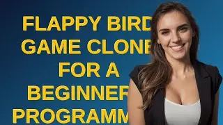 Codereview: Flappy Bird game clone for a beginners' programming class