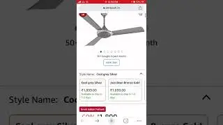 Polycab Superb 1200 mm High Speed Anti Rust Ceiling Fan@ 1699Apply Rs.200 Coupon #bigdeal #amazon