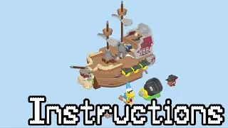 LEGO Super Mario Bowser’s Airship Set Instructions! Set 71391