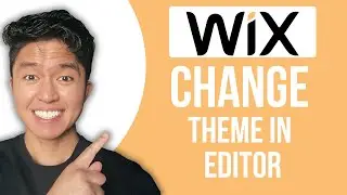 Как изменить тему в редакторе Wix
