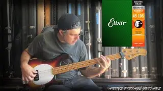 ELIXIR NANOWEB BASS STRINGS - Are these the best bass round wound strings ? - Andy's Vintage Guitars