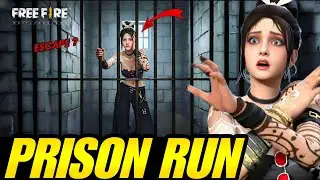 PRISON RUN 😱🔥 | Did I Escape? | Free Fire Prison Run Challenge | SOLO AFFY