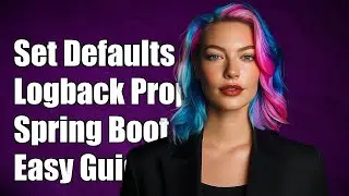 How to Set Default Values for Logback Properties in Spring Boot Applications