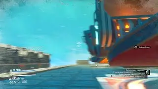 Flying Halfway Around the Community Unity National Territory System 2 Planet