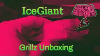 Unboxing IceGiant Honeycomb Rimless End Cap Yellow Gold Perm Cuts 8 on 8 Grillz!