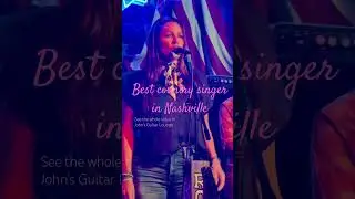 You HAVE to hear this girl sing! 🤯 😱 #femalesinger #singer #girlpower #countrysinger #countrymusic