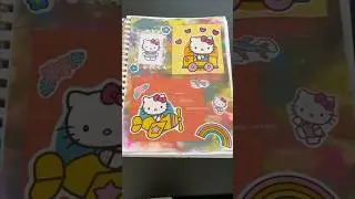Hello Kitty Scrapbook | Journal with me | #fyp #scrapbook #scrapbooking #ideas #journal #hellokitty