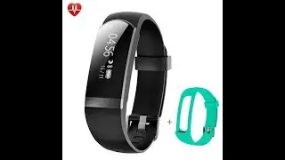 Yamay Activity Tracker with Heart Rate Monitor SW330-BK-UK