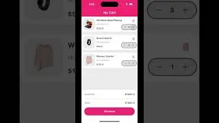 Add to Cart UI & Functionality in Flutter - #shorts