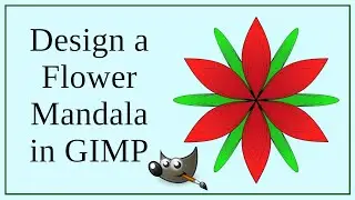 How to Draw a Floral Mandala in GIMP