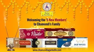 Chamundi Agarbathi Launched 5 New Range  | Made Of Exotic And Natural Herbs | Navratri Festival