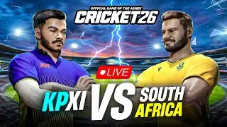 KRITX PLAYS XI VS SOUTH AFRICA | FIRST MATCH OF KPXI | CRICKET 26 - LIVE - KRITX PLAYS