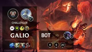 Galio Bot vs Kai'Sa - KR Challenger Patch 11.6