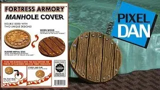 Castle Grayskull Custom Fortress Armory Manhole Cover Video Review