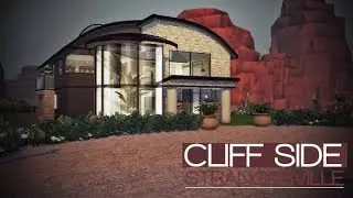 THE SIMS 4 - STRANGERVILLE | SPEEDBUILD & HOUSETOUR | CLIFF SIDE | DL