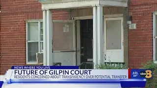 Richmond councilmember says tenants may be displaced from homes should RRHA transfer Gilpin Court to