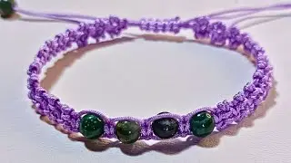 DIY Macrame Friendship Bracelet | Macrame Bracelet Tutorial for Beginners