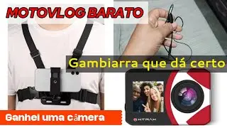 C&acirc;mera Xtrax Selfie | fa&ccedil;a #motovlog bom com ferramentas baratas