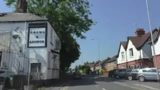 Driving On Tybridge Street, Hylton Road & Henwick Road, Worcester, England 5th June 2016