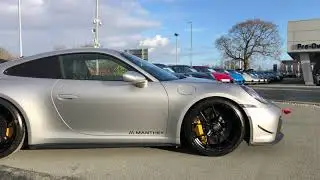 911 GT3 in, GT Silver Metallic