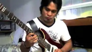 guitar solo sweeping theblissband