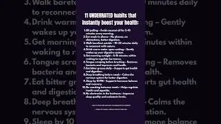 🌱 Tiny daily habits influence your health more than you think