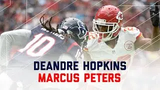 DeAndre Hopkins vs. Marcus Peters Highlights | Chiefs vs. Texans | NFL Week 2 Player Highlights