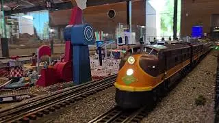 City of New Orleans leaving Kankakee Station