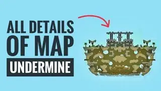 All Details of Map Undermine🌆 | Mini Militia | God9