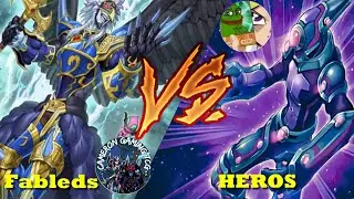 FABLEDS VS HEROS!!! Sparkman's YugiTube Dueling Tournament Week 10 vs Never Lucky Pulls!!