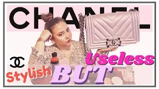 What REALLY Fits in a SMALL CHANEL BOY Bag | My First Luxury