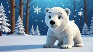The Snowflake Waltz with Polar Bear &mdash; Gentle Winter Dance Song for Kids!