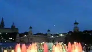 montjuic's magical fountain