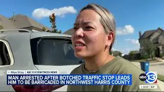 Man arrested after chase leads to SWAT scene in NW Harris Co