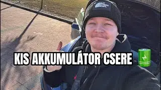KIS AKKUMULÁTOR CSERE 🔋🛞#richarddeak #teslamodel3 #atlasb #akkumulátor #csere 