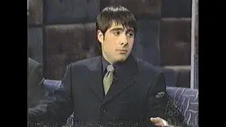 Jason Schwartzman first interview on Conan O'Brien 1998