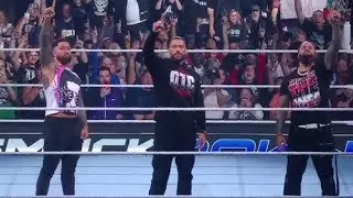 WWE 1 November 2024 Finally Jay Uso Join Bloodline Vs Solo Sikoa Full Match Highlights Smackdown