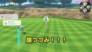 Switch Sportsゴルフ：また旗つつみ！