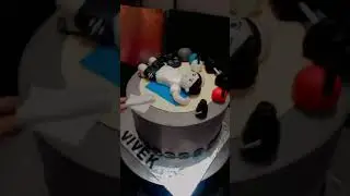 gym cake for gym lover #gymlover #cake #trending