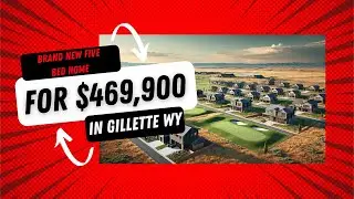 ワイオミング州ジレットにあるこの5ベッドルームの家はたったの$469,900です🤯 | 10th Hole Estatesの新築物件