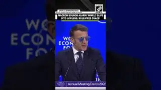 France President Macron slams US tariffs, warns global order &lsquo;shattered, law trampled&rsquo; at Davos