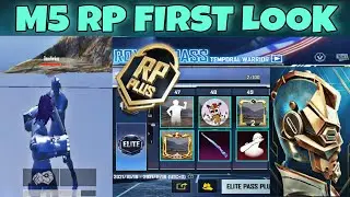 M5 ROYALE PASS LEAKS IN BATTLEGROUNDS MOBILE INDIA || 50 RP FIRST LOOK IS HERE ||