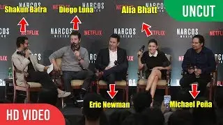 UNCUT - Narcos 2018 Starcast Special Panel Discussion with Alia Bhatt in Mumbai | NETFLIX