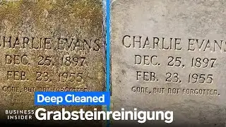 Tiefenreinigung: Grabsteine im Fokus der Friedhofspflege