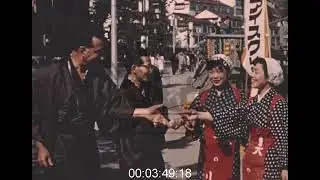 Cosmopolitan and Rural Tokyo, Japan, 1960s - Archive Film 1090272