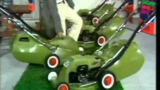 Victa Mustang Lawn Mowers (Australian ad) 1975