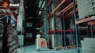 Double deep reach forklift trucks RRE15 Success story